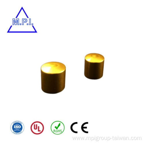 Logo Laser Marking Thread-Rolled Nickel Plated CNC Parts